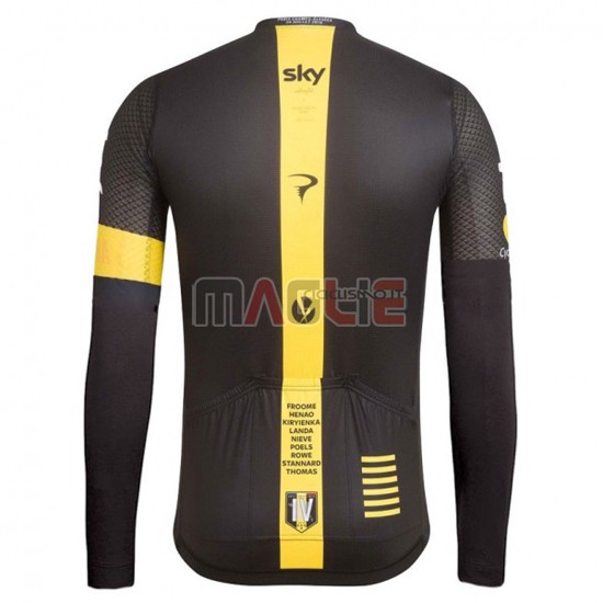 Maglia Sky manica lunga 2016 giallo e nero - Clicca l'immagine per chiudere